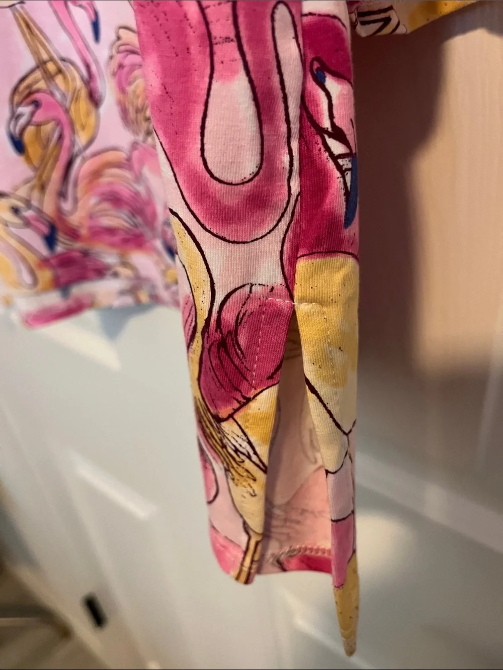 Alfred Dunner Pink Flamingo Shirt 1X NWT - Picture 4 of 5